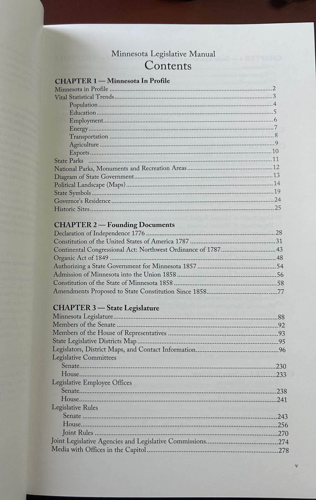 Retired Minnesota Legislative Manual Blue Book 2017-18 New; Historical Photos